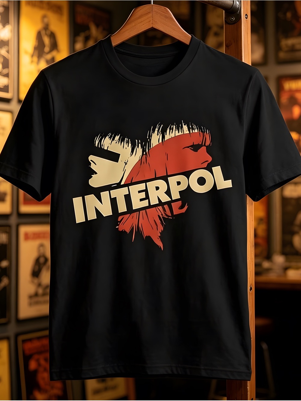 Interpol 2025 Tour Band Graphic T-Shirt Rock Music Fan Concert Tee